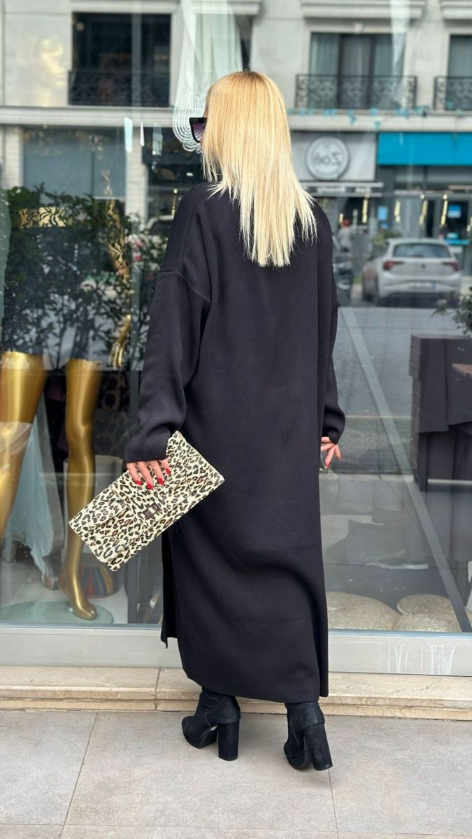 Siyah Triko İkili Takım