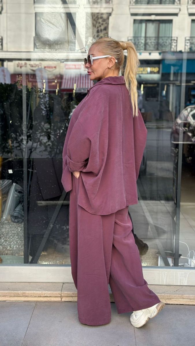 Cupra Kumaş Bordo İkili Takım