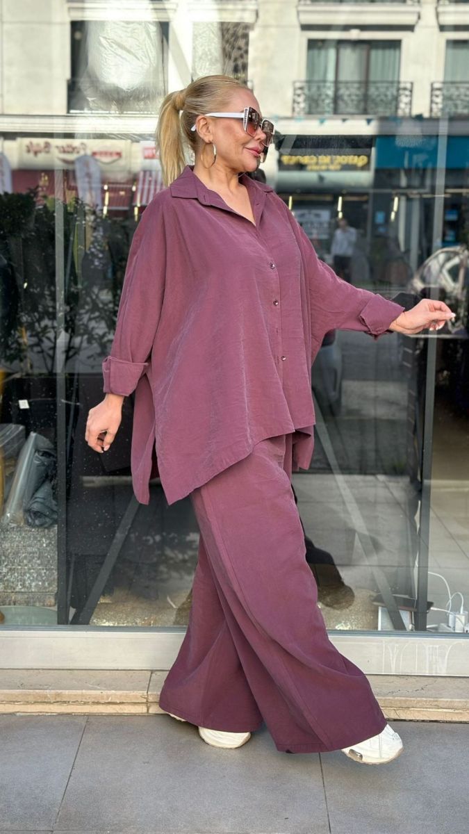 Cupra Kumaş Bordo İkili Takım