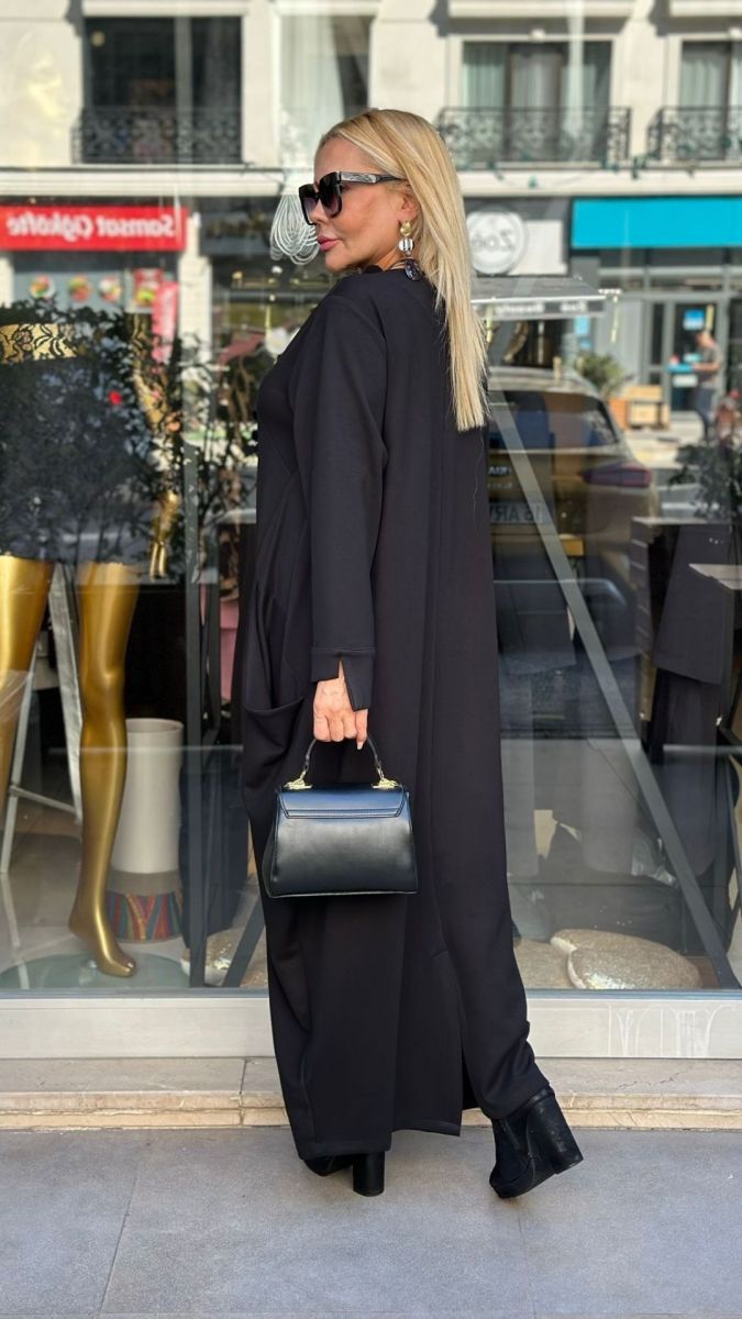 Oysho Kumaş Büyük Beden Elbise (Oversize Kalıp)