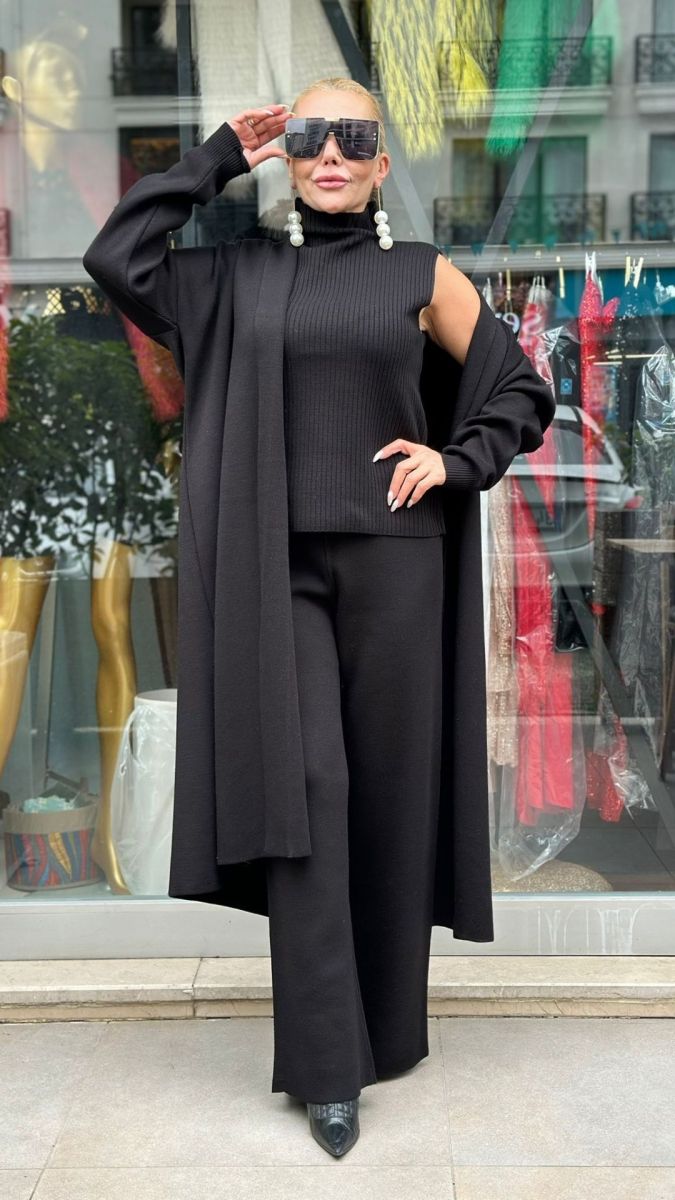 Üçlü Triko Takım